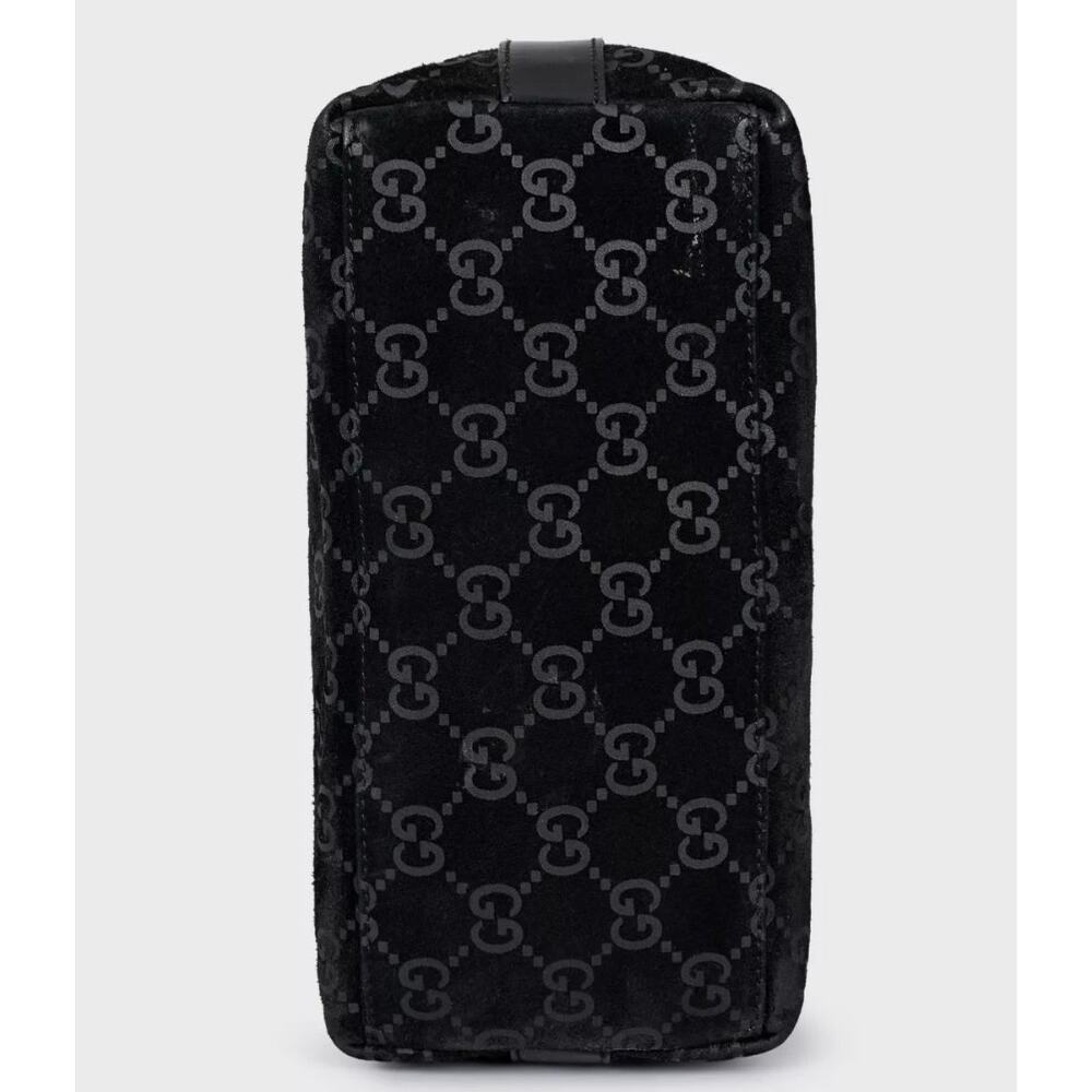Gucci Abbey Black Suede Handbag with Dust Bag - Picture 4 of 7